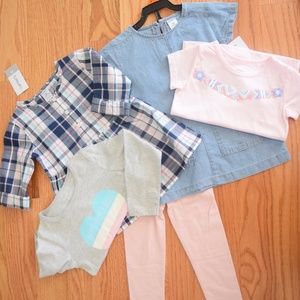 NWT CARTERS 2T BUNDLE