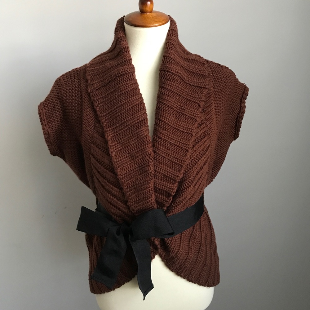 Fall sweater shrug