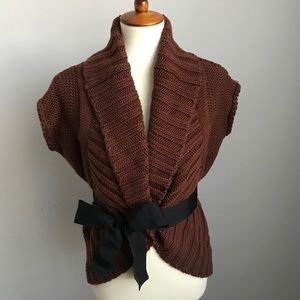 Fall sweater shrug