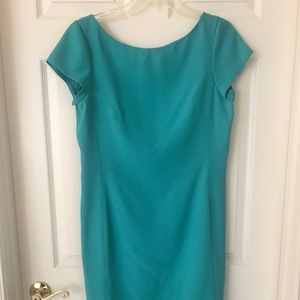 Evan Picone Teal Dress