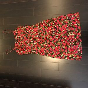 Vintage Betsey Johnson floral dress