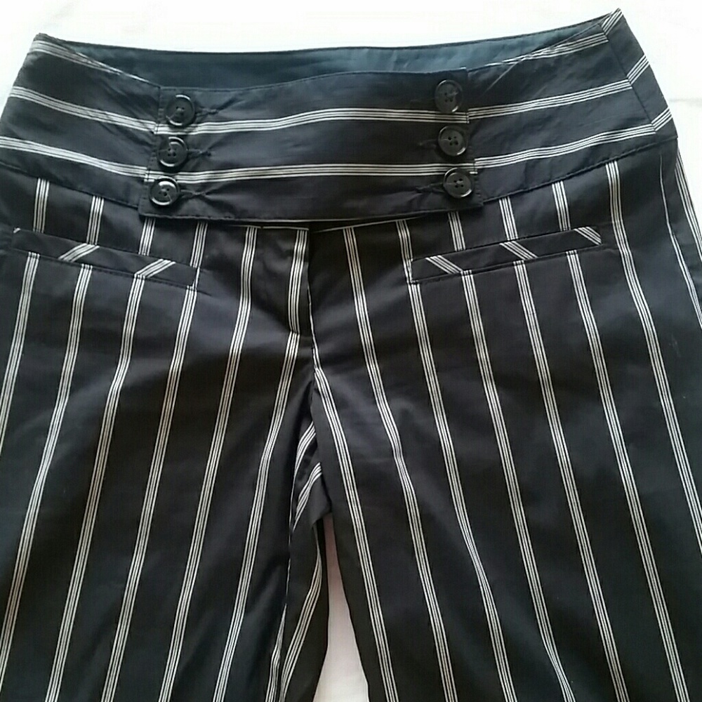 Nanette Lapore striped tapered leg dress trouser