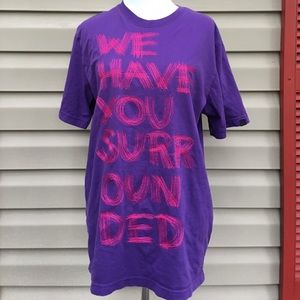 Nike women's purple short sleeve shirt $5/25