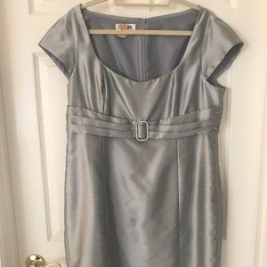 Kasper Silver Dress