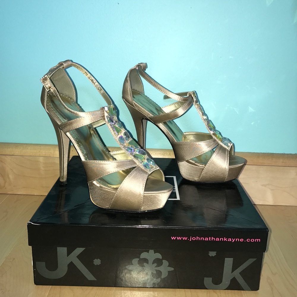 Satin prom/wedding shoes