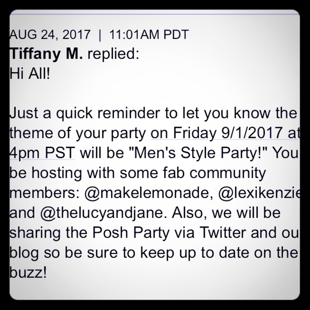 🎉🎉CO-HOSTING MY FIRST POSH PARTY!!!!!! 🎉🎉