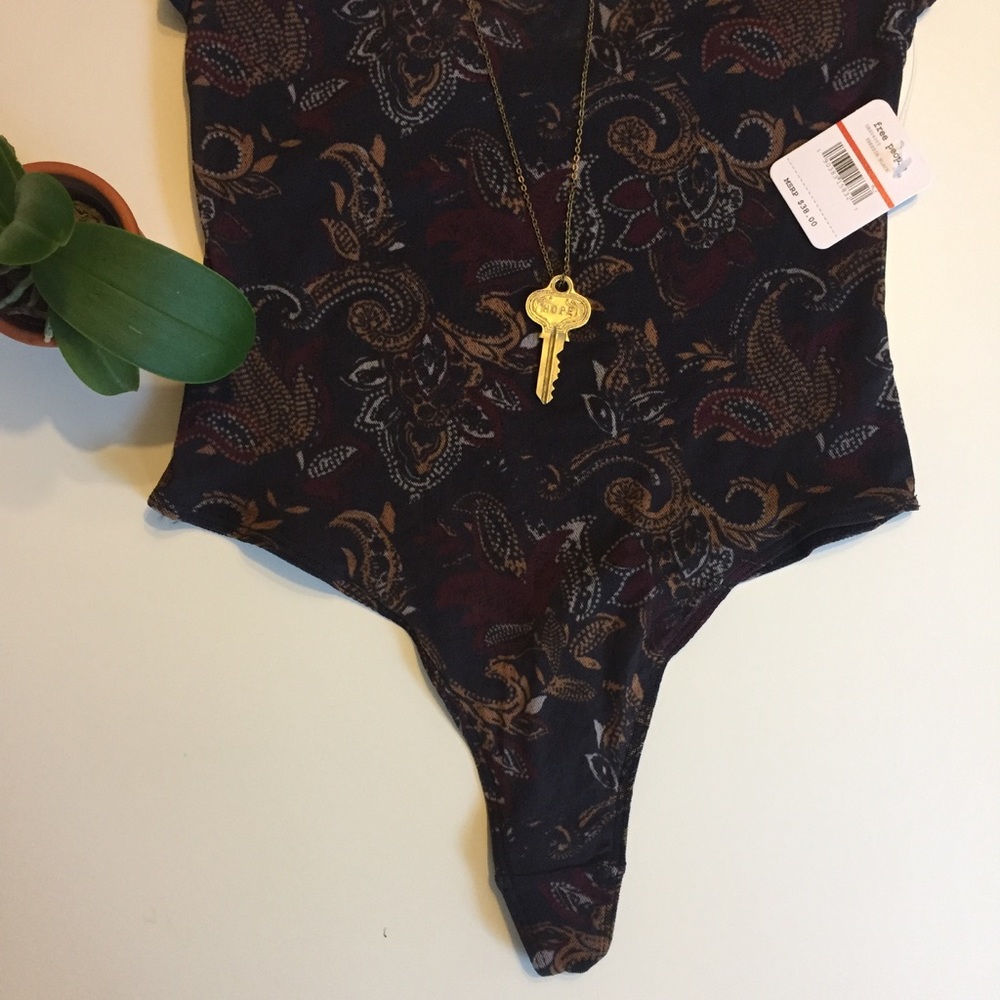 INTIMATELY FREE PEOPLE• freesia mesh bodysuit. - Picture 6 of 6
