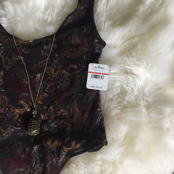 INTIMATELY FREE PEOPLE• freesia mesh bodysuit. - Picture 3 of 6