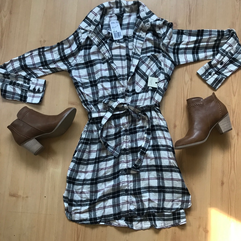 Plaid Dress