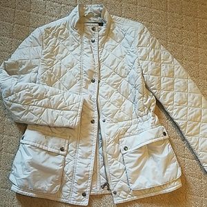 Coach diamond quilted hacking Jacket small  (Fall)