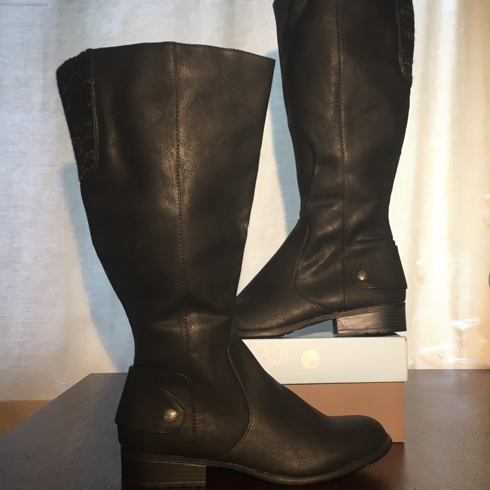 NWT!!! 🖤LifeStride Black Wide Calf Boot🖤