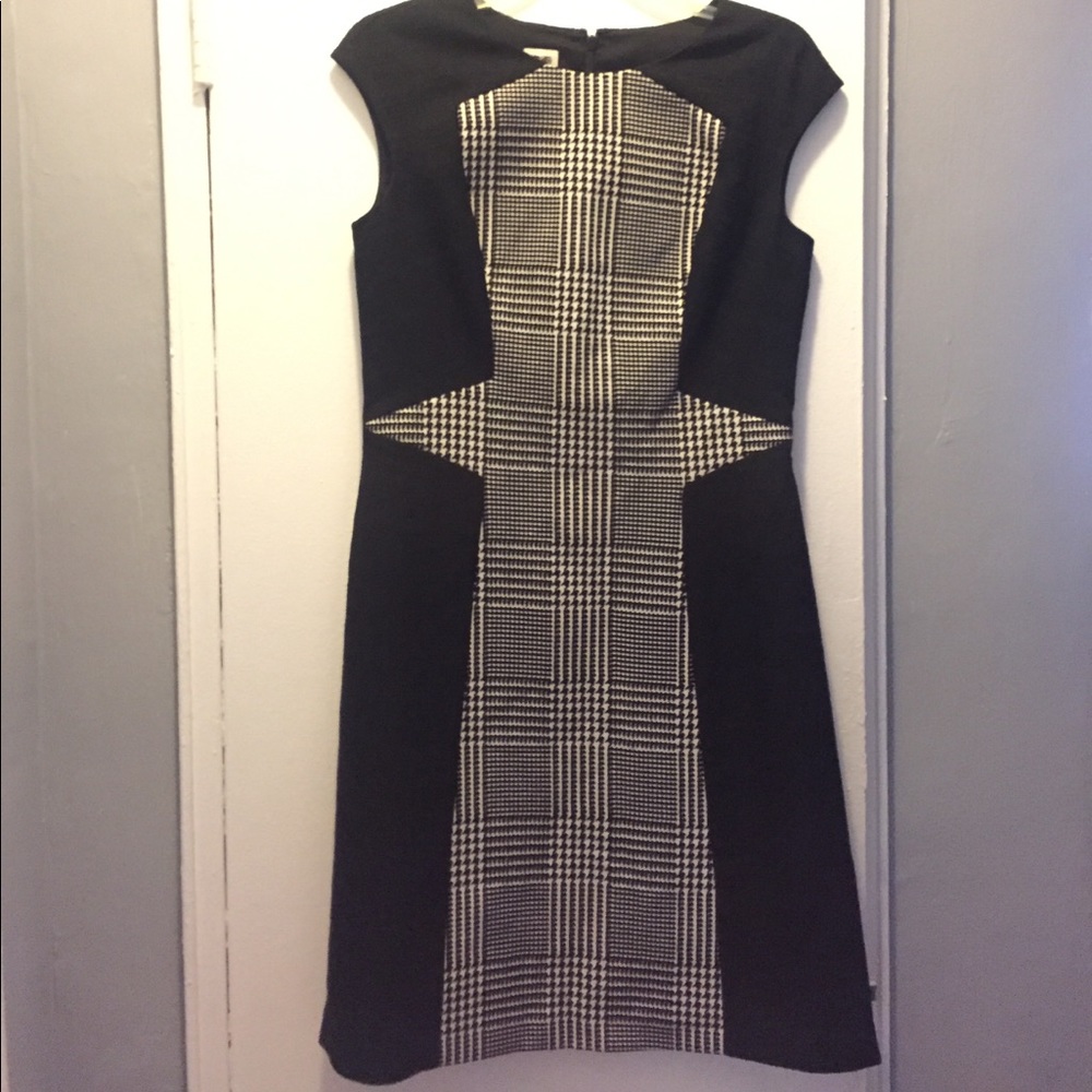 Brand New Anne Klein career plaid Sheath