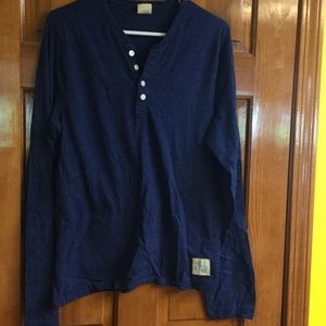 Hollister blue shirt