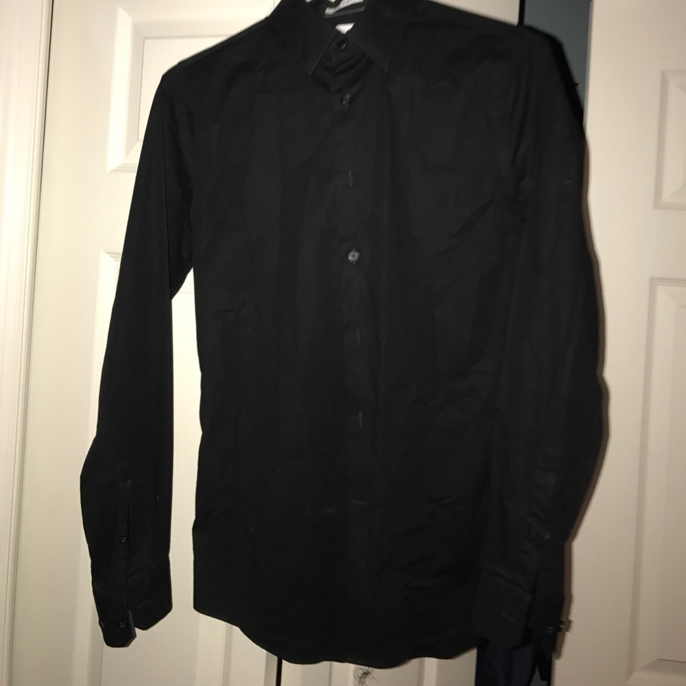 Black Express  Dress Shirt