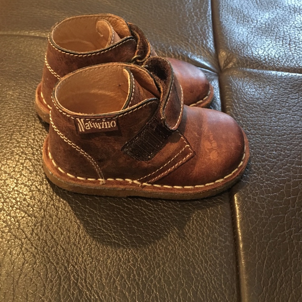 Naturino Brown Leather boots like new