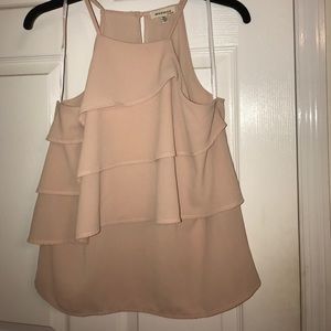 Mauve pink tank top size Medium