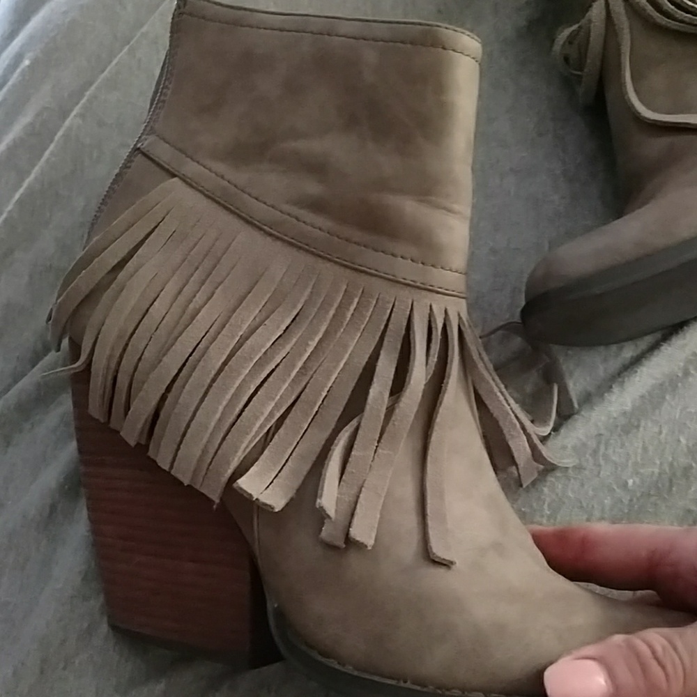 Fringe Booties - image 3
