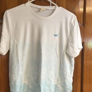 White hollister tee