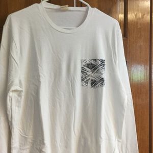 Hollister white shirt