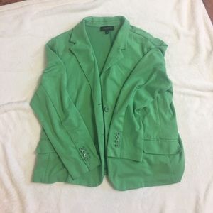 Cute green comfy blazer