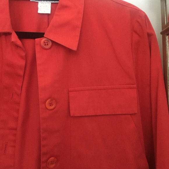 Saks Fifth Avenue Red Jacket - Picture 3 of 4