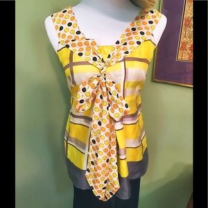 Anthropologie Silk Tank