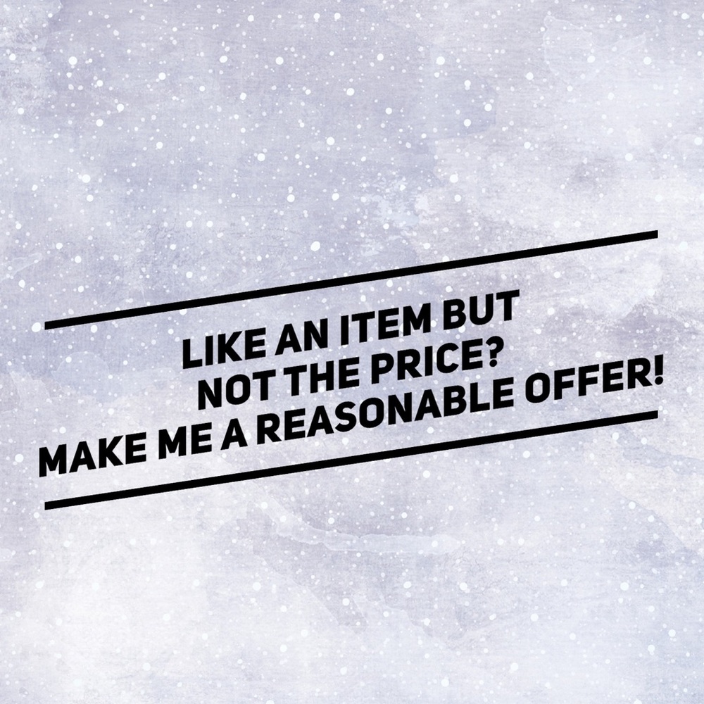 MAKE ME OFFERS FOR THE THINGS YOU LIKE!!