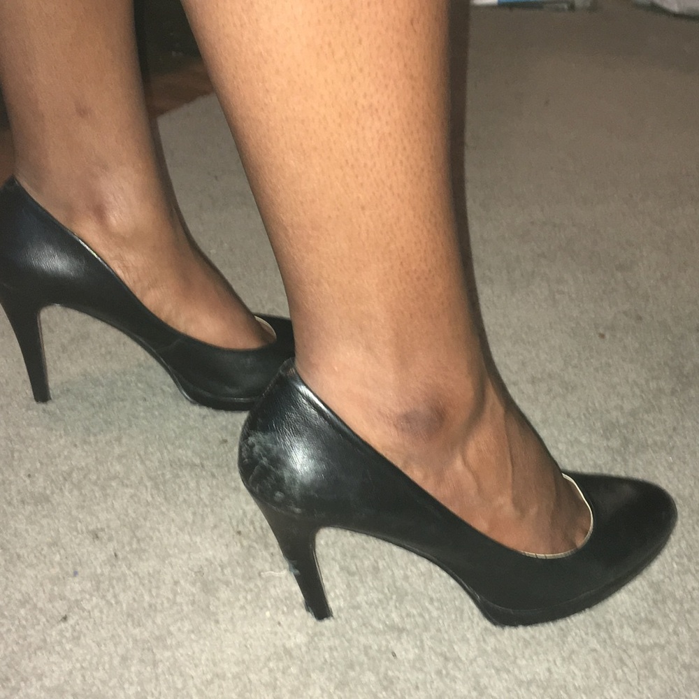 Classic black pumps