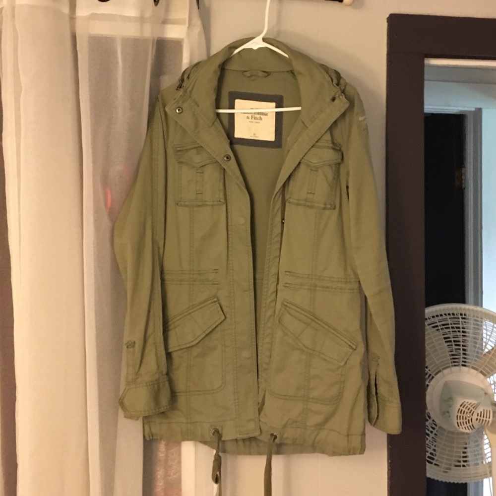 Abercrombie and Fitch jacket.
