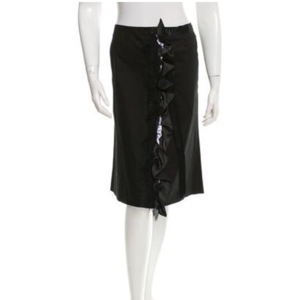 D&G RUFFLE-ACCENTED PENCIL SKIRT
Size:M US8, IT44