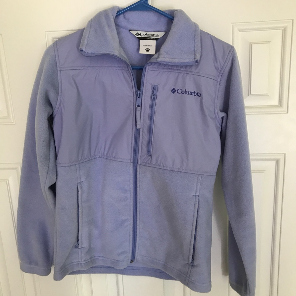 Columbia Fleece Lilac Jacket youth 14/16