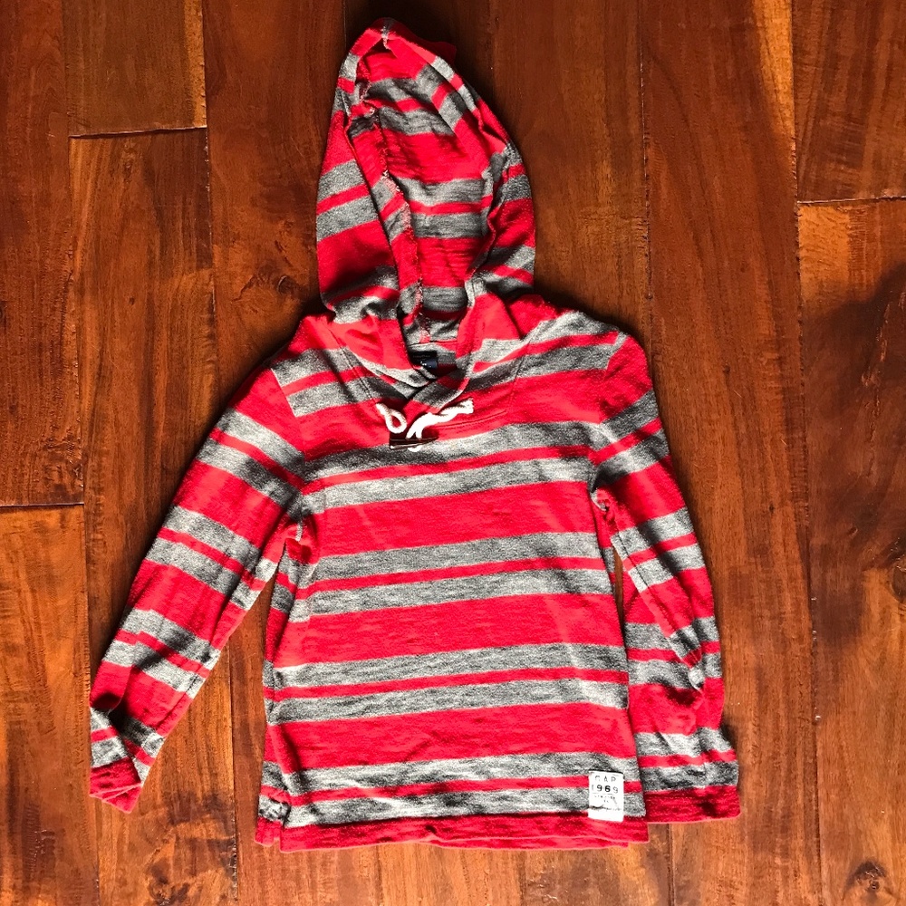 GAP Kids Boys' Striped Hoodie - Size 5