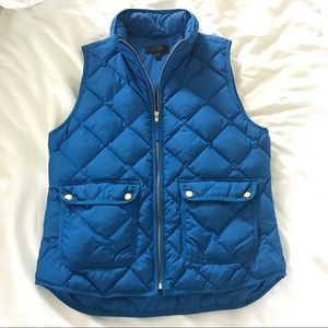 J. Crew Excursion Quilted Down Vest