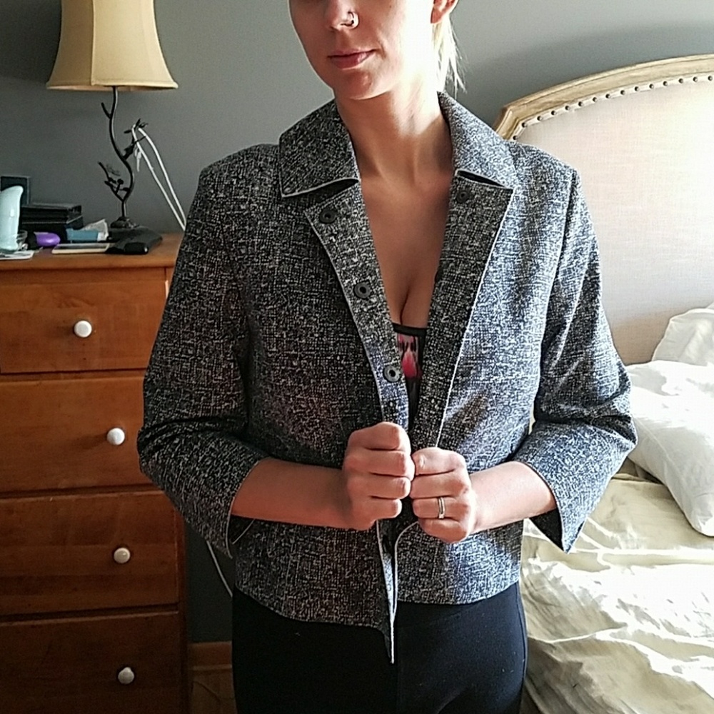 Akris punto jacket.