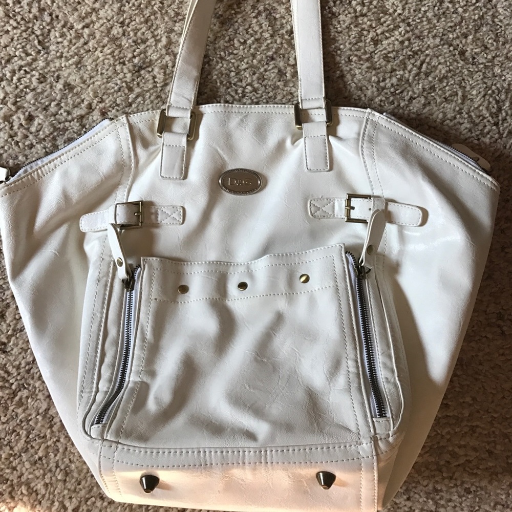 White purse