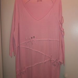 Mollywood top pink color size 3X