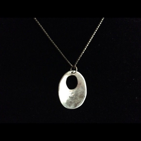 VINTAGE 925 (both pcs) INLAID TURQUOISE  NECKLACE! - Picture 3 of 4