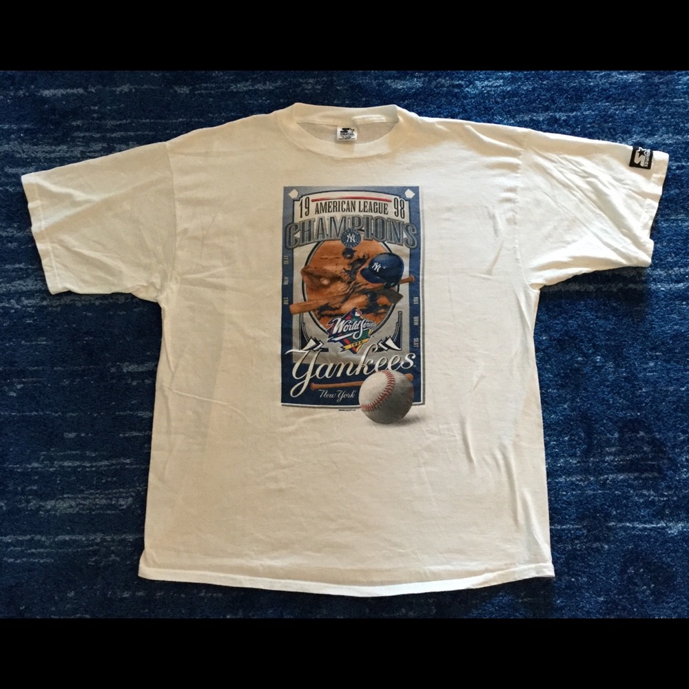 Starter New York Yankees White Shirt