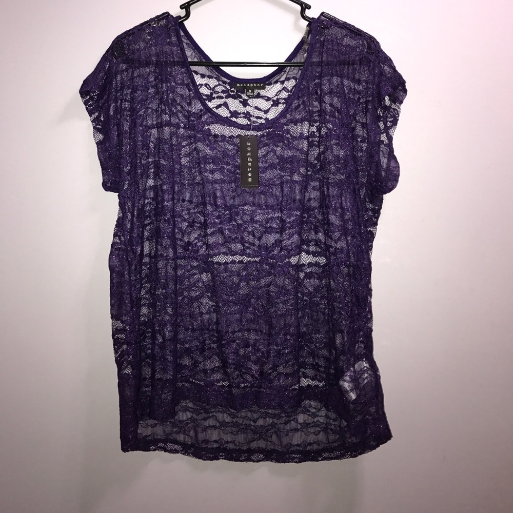 NWT Metaphor Top (see through)