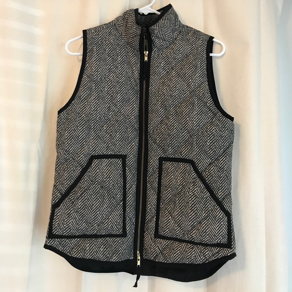 J. crew Factory herringbone vest