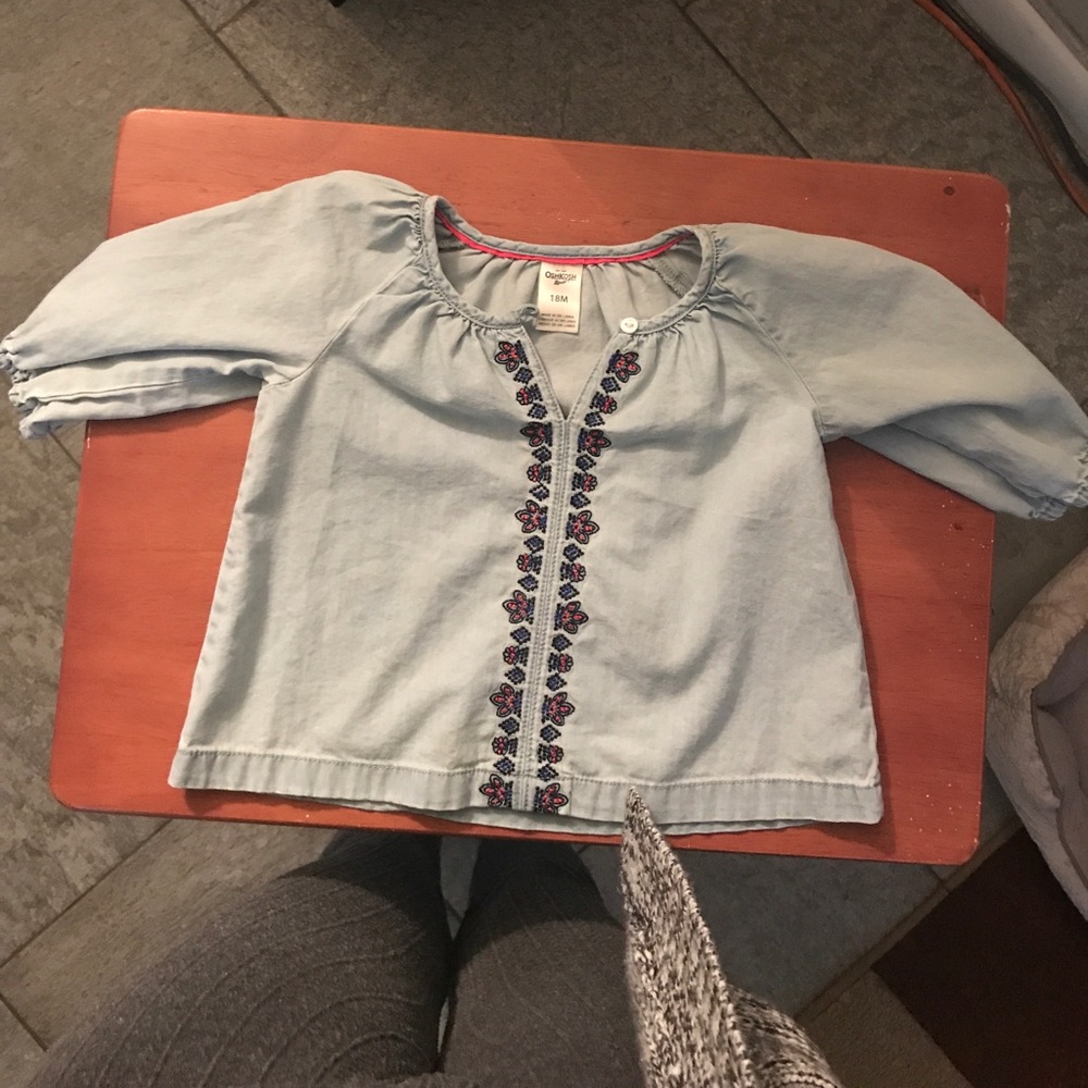 18 month baby girl shirt