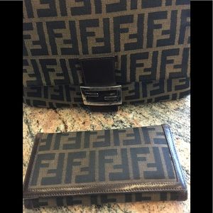 Fendi Brown Monogram Wallet