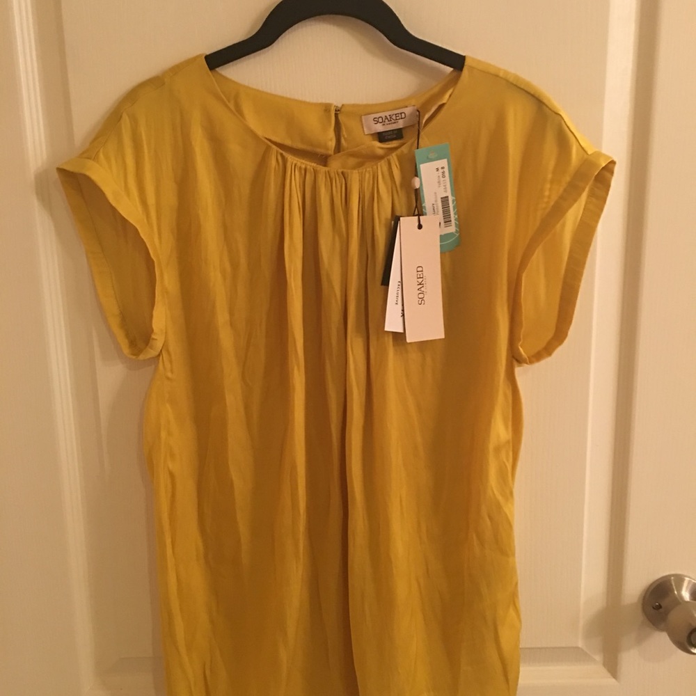 Mustard Yellow Blouse
