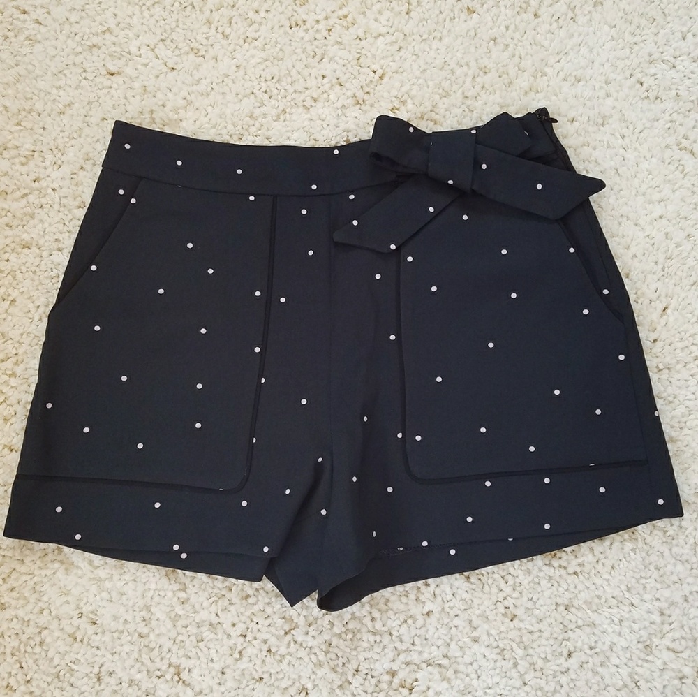 Zara polka dot shorts