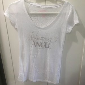 Victoria's Secret Angel tee with wings, small