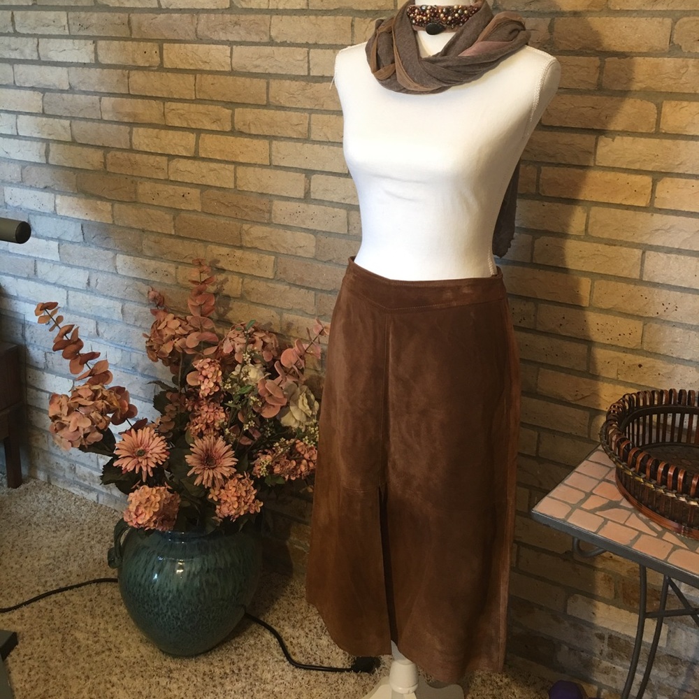 Banana Republic Leather Skirt