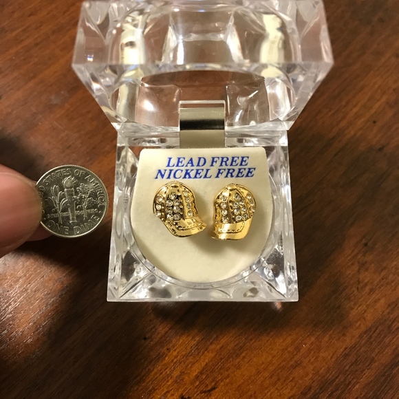 Hip Hop Iced Out Bling Baseball Hat Cap - Picture 3 of 3