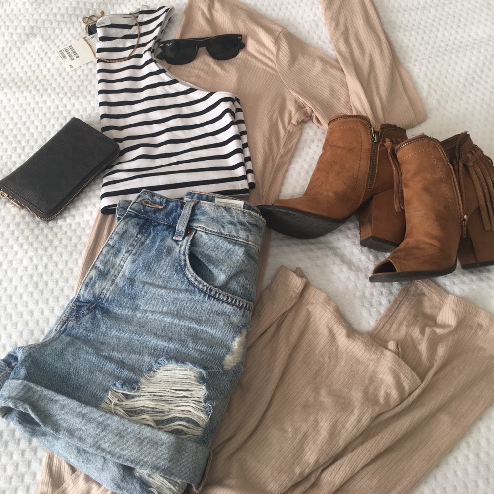 Striped Crop Top