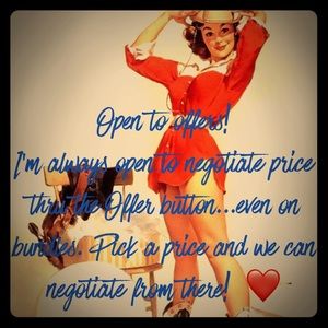 Let's negotiate price!