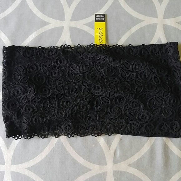 Coobie Intimates Lace Back Bandeau Bra - Picture 2 of 6